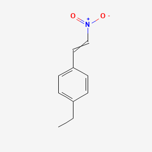 molecular formula C10H11NO2 B1429167 1-Ethyl-4-(2-nitroethenyl)benzene CAS No. 62248-87-7