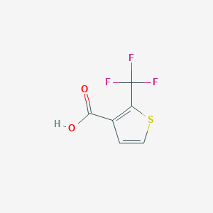 molecular formula C6H3F3O2S B1429168 2-(三氟甲基)噻吩-3-甲酸 CAS No. 767337-58-6