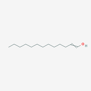 molecular formula C13H26O B14291691 Tridec-1-EN-1-OL CAS No. 125301-13-5