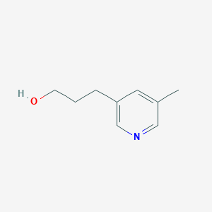 molecular formula C9H13NO B1429171 3-(5-Methylpyridin-3-yl)propan-1-ol CAS No. 1201042-56-9