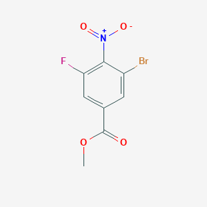 Methyl 3-bromo-5-fluoro-4-nitrobenzoate