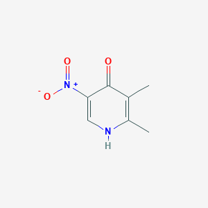 molecular formula C7H8N2O3 B1429184 2,3-Dimethyl-4-hydroxy-5-nitropyridine CAS No. 68707-72-2