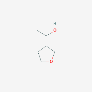 molecular formula C6H12O2 B1429194 1-(Oxolan-3-yl)ethan-1-ol CAS No. 1342404-07-2