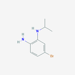 molecular formula C9H13BrN2 B1429202 5-Bromo-N1-isopropylbenzene-1,2-diamine CAS No. 1038408-35-3