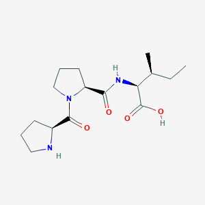molecular formula C16H27N3O4 B14292154 Pro-Pro-Ile 