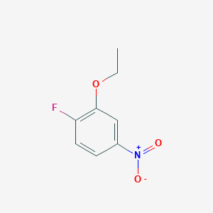 molecular formula C8H8FNO3 B1429217 2-乙氧基-1-氟-4-硝基苯 CAS No. 1093656-34-8