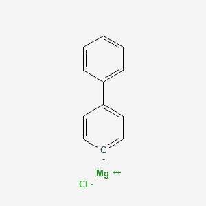 molecular formula C12H9ClMg B14292188 Magnesium chloride 1,1'-biphenyl (1/1/1) CAS No. 126298-31-5
