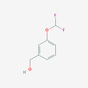 molecular formula C8H8F2O2 B142923 3-(Difluoromethoxy)Benzyl Alcohol CAS No. 125903-81-3