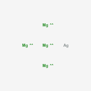 molecular formula AgMg4 B14292332 CID 71339468 CAS No. 118145-56-5