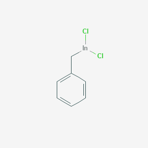 molecular formula C7H7Cl2In B14292374 Benzyl(dichloro)indigane CAS No. 125706-17-4