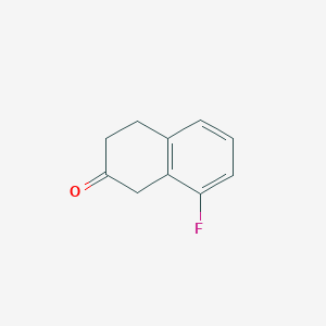 molecular formula C10H9FO B142926 8-Fluoro-2-tetralone CAS No. 127169-82-8