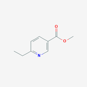 molecular formula C9H11NO2 B1429280 Methyl 6-ethylnicotinate CAS No. 74357-20-3