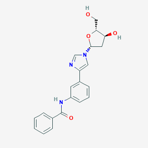 molecular formula C21H21N3O4 B142930 Drfbpi CAS No. 143632-16-0