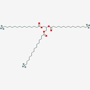 molecular formula C51H98O6 B1429306 Propane-1,2,3-triyl tripalmitate-d9-1 