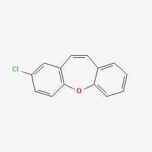 molecular formula C14H9ClO B1429322 2-Chlorodibenzo[b,f]oxepine CAS No. 25558-88-7