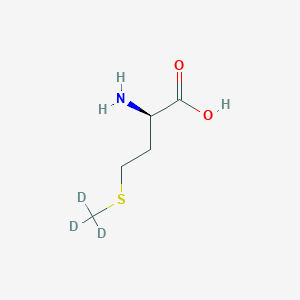 molecular formula C5H11NO2S B1429327 D-Methionine-d3 (S-methyl-d3) CAS No. 284665-18-5