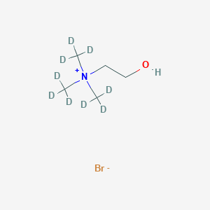 B1429329 Choline bromide-trimethyl-d9 CAS No. 285979-71-7