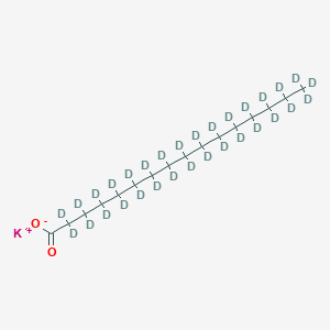 molecular formula C16H31KO2 B1429333 Potassium hexadecanoate-d31 CAS No. 63074-47-5