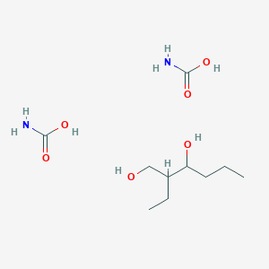 molecular formula C10H24N2O6 B14293362 Carbamic acid;2-ethylhexane-1,3-diol CAS No. 118768-71-1