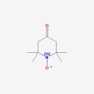 4-Oxo-2,2,6,6-tetramethylpiperidine-1-15N-1-oxyl