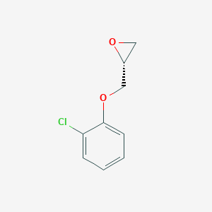 molecular formula C9H9ClO2 B142935 (R)-2-((2-Chlorophenoxy)methyl)oxirane CAS No. 128994-26-3