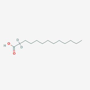 molecular formula C13H26O2 B1429350 Tridecanoic acid-d2 CAS No. 64118-44-1