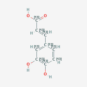 Caffeic acid-13C9, 99 atom % 13C, 97% (CP)