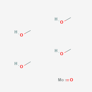 molecular formula C4H16MoO5 B14293555 Molybdenum, tetramethoxyoxo- CAS No. 126769-40-2