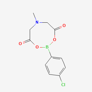 2-(4-Chlorophenyl)-6-methyl-1,3,6,2-dioxazaborocane-4,8-dione