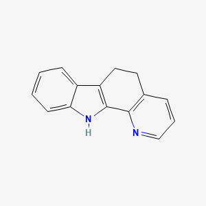 molecular formula C15H12N2 B14293717 6,11-Dihydro-5H-pyrido[2,3-a]carbazole CAS No. 119273-99-3