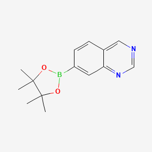 7-(4,4,5,5-Tetramethyl-1,3,2-dioxaborolan-2-yl)quinazoline