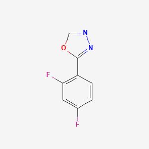 2-(2,4-Difluorophenyl)-1,3,4-oxadiazole