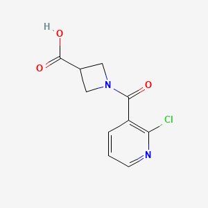 1-(2-Chloronicotinoyl)azetidine-3-carboxylic acid