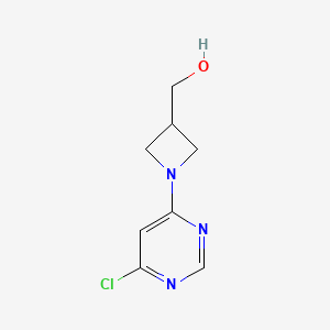 (1-(6-Chloropyrimidin-4-yl)azetidin-3-yl)methanol
