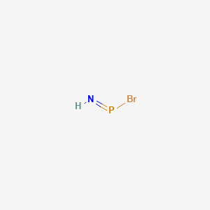 molecular formula BrHNP B14294496 Bromo(imino)phosphane CAS No. 120906-56-1