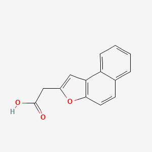 2-{Naphtho[2,1-b]furan-2-yl}acetic acid