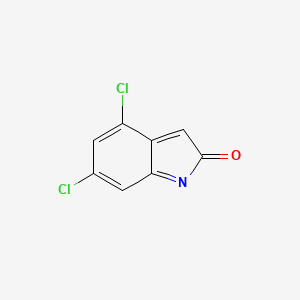 molecular formula C8H3Cl2NO B1429459 4,6-Dichloro-2H-indol-2-one CAS No. 1082041-83-5