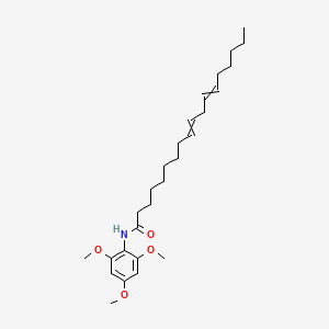 molecular formula C27H43NO4 B14294604 N-(2,4,6-Trimethoxyphenyl)octadeca-9,12-dienamide CAS No. 113770-79-9