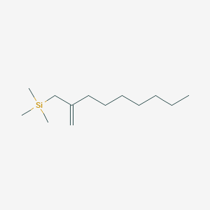 molecular formula C13H28Si B14294927 Trimethyl(2-methylidenenonyl)silane CAS No. 117747-04-3