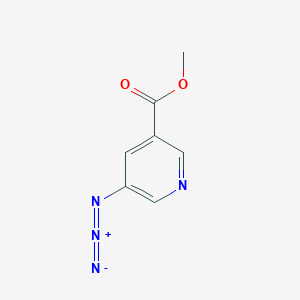 B1429544 Methyl 5-azidopyridine-3-carboxylate CAS No. 1098102-81-8
