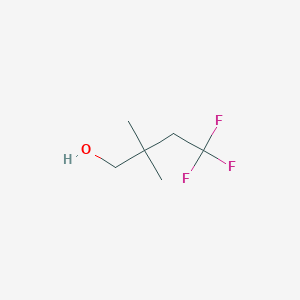 4,4,4-Trifluoro-2,2-dimethylbutan-1-ol