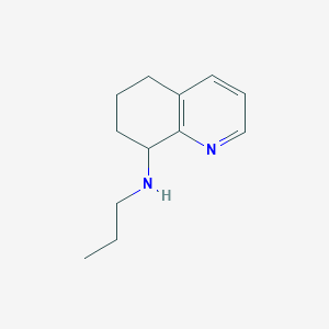 molecular formula C12H18N2 B1429563 N-丙基-5,6,7,8-四氢喹啉-8-胺 CAS No. 1423023-94-2