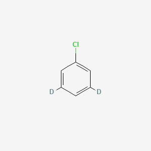 molecular formula C6H5Cl B1429567 Chlorobenzene-3,5-D2 CAS No. 59164-10-2