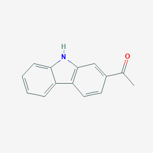 molecular formula C14H11NO B142957 1-(9H-carbazol-2-yl)ethanone CAS No. 23592-74-7