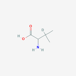 molecular formula C5H11NO2 B1429587 DL-Valine-3-D1 CAS No. 79168-24-4