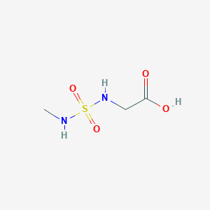 2-[(Methylsulfamoyl)amino]acetic acid
