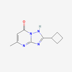 2-cyclobutyl-5-methyl[1,2,4]triazolo[1,5-a]pyrimidin-7(4H)-one