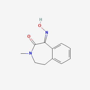 (Z)-1-(hydroxyimino)-3-methyl-4,5-dihydro-1H-benzo[d]azepin-2(3H)-one