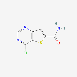 4-Chlorothieno[3,2-d]pyrimidine-6-carboxamide