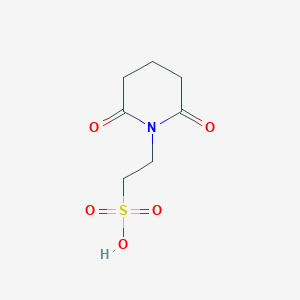 2-(2,6-Dioxopiperidin-1-yl)ethane-1-sulfonic acid